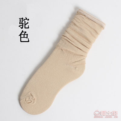 2016新年大促 糖果色堆堆襪，日系原棉廠家批發一件代發