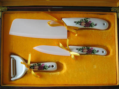 【6寸陶瓷刀3件套 陶瓷刀定做批發(fā) 陶瓷刀日用品 陶瓷刀套裝】?jī)r(jià)格,廠家,圖片,廚用菜刀,博山大觀園利晨陶琉銷售部-