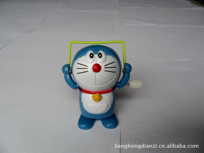 低價處理 寶寶益智玩具發(fā)條玩具 會跳繩叮當(dāng)貓玩具